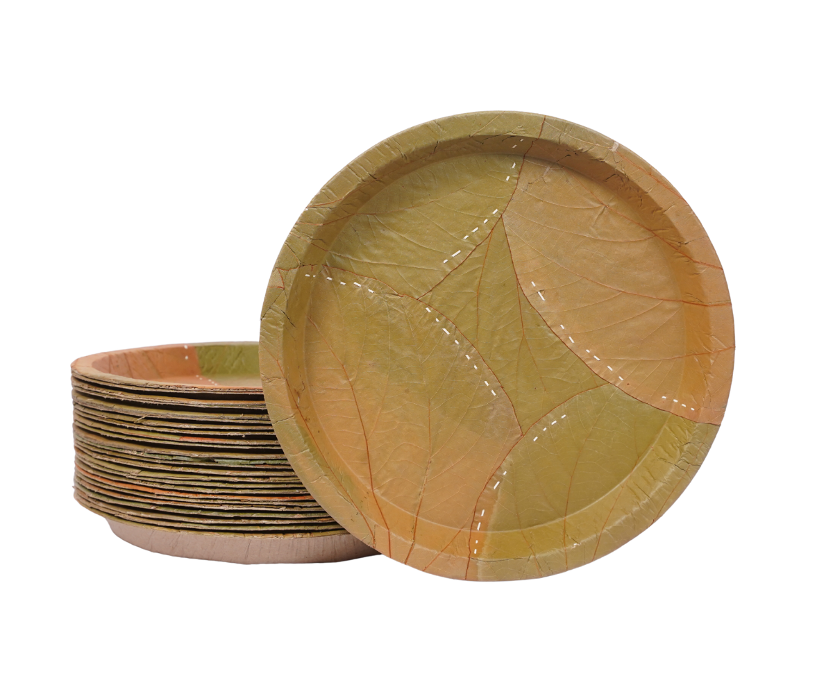 12.5" Vistar Leaf Buffet Plate